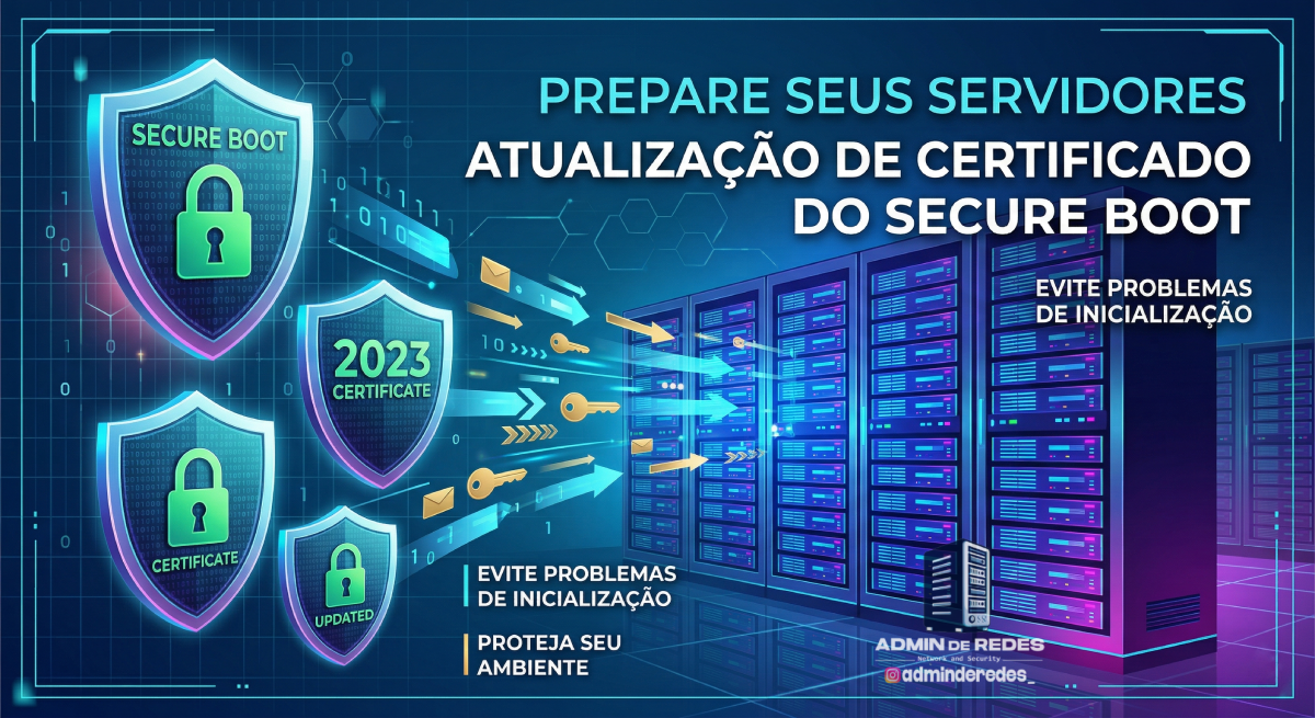 🚨Secure Boot 2026: Não Deixe Seus Servidores Vulneráveis com a Expiração de Certificados.